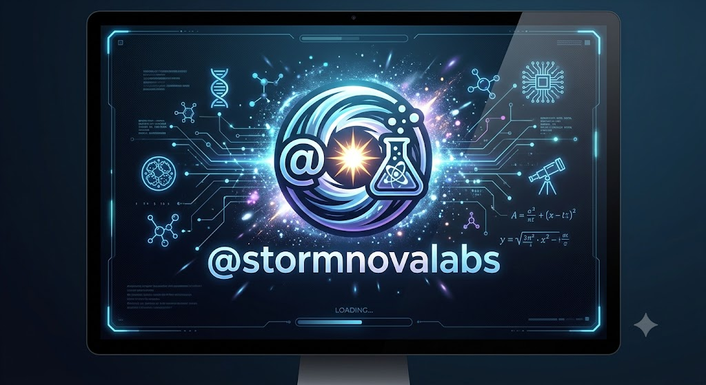 @stormnovalabs 科技实验室控制台视觉